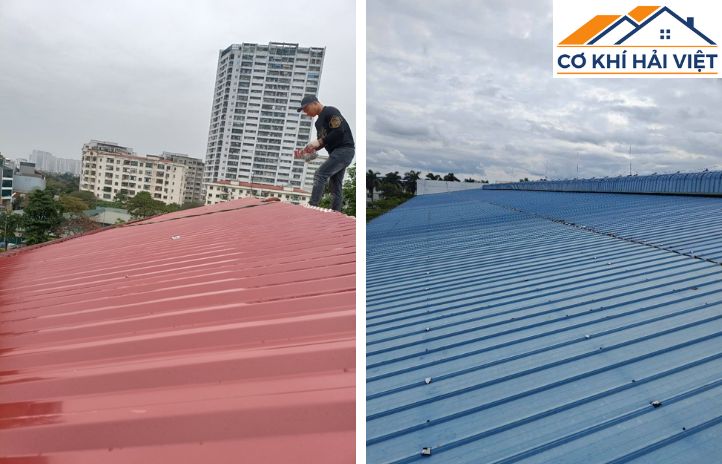 Mái tôn tại Hải Việt được chọn lựa chất lượng