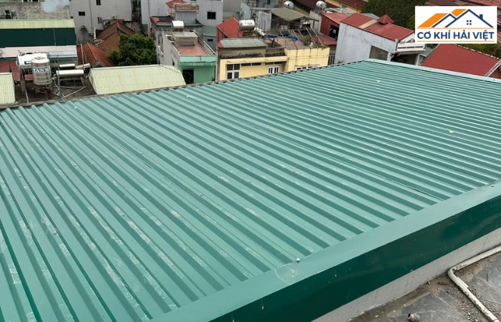 Mái tôn lạnh còn sở hữu khả năng chống dột tối ưu