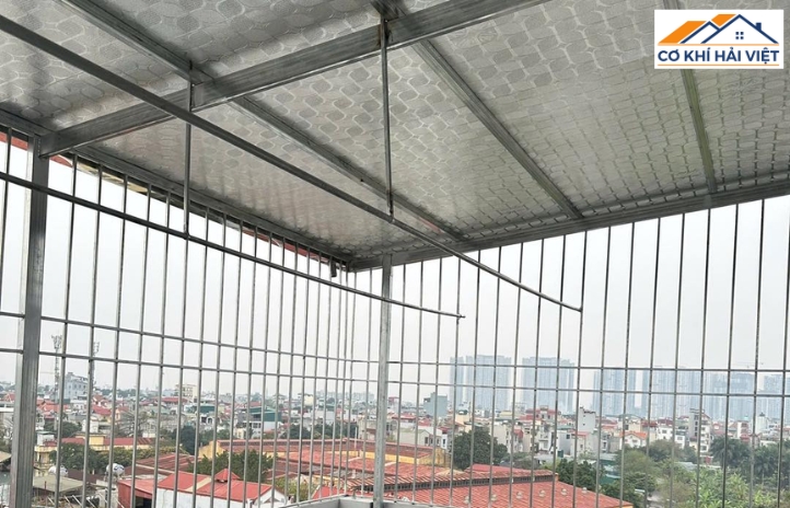Mái tôn lạnh được ứng dụng trong việc lợp mái cho các công trình dân dụng