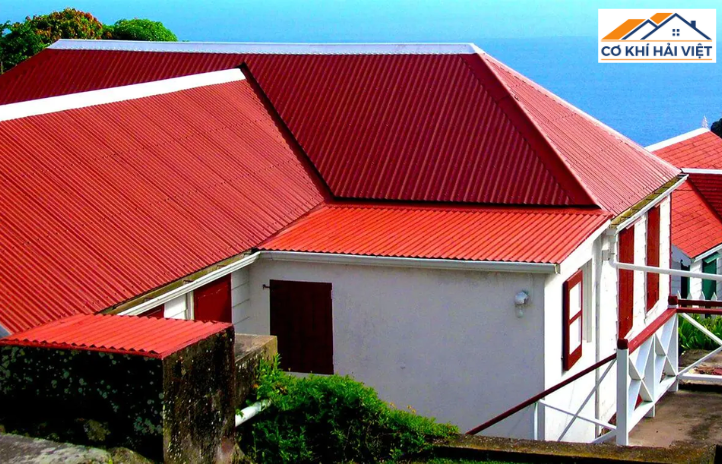 Quy trình thi công, lắp đặt mái tôn