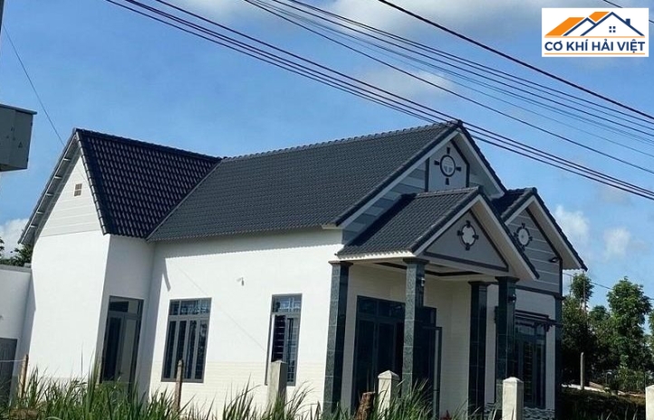 Ưu điểm của mái tôn thái