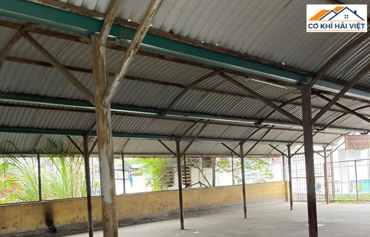 Một số vật liệu dùng cho mái tôn cong