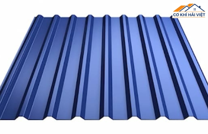 Báo giá chi tiết mái tôn xanh dương