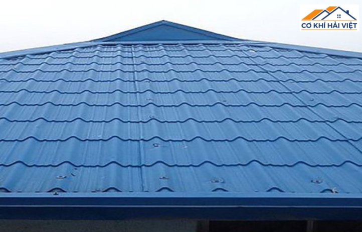 Điểm ưu việt của mái tôn xanh dương