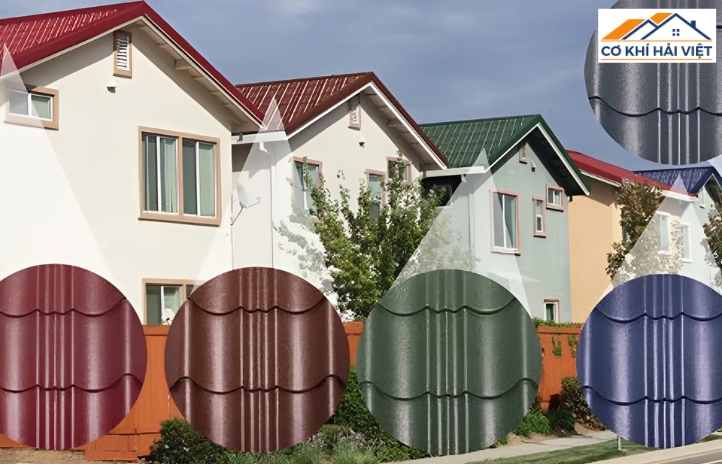 3 yếu tố ảnh hưởng đến việc chọn màu mái tôn