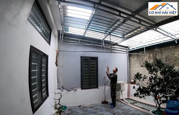 Giới thiệu mái tôn dạng trượt