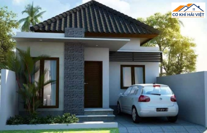 Sơ lược vài nét về mái tôn nhà ống