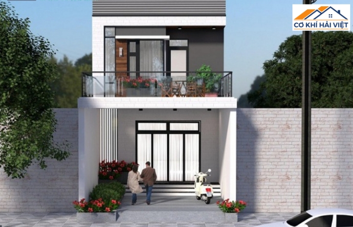 Ưu điểm mái tôn nhà phố