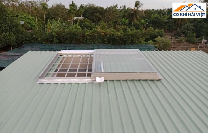 Giếng trời tận dụng gió trời tự nhiên để làm mát không gian bên trong