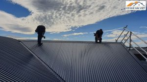 Mẫu Thi Công Mái Tôn