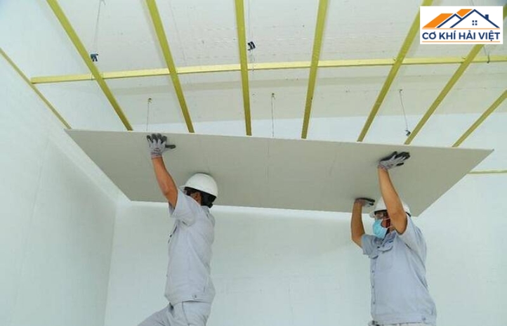 Trần thạch cao vừa có khả năng cách nhiệt vừa có tính thẩm mỹ cao