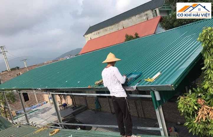 3 loại vật liệu mái tôn chống nóng nhà ống