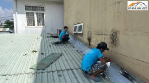 chống thấm mái tôn