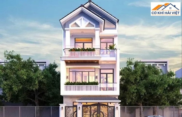 Độ dốc mái tôn lý tưởng cho nhà ống