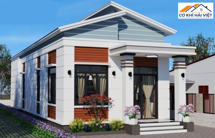 Mái lệch kết hợp lấy sáng giúp bạn tiết kiệm điện năng