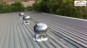 quả cầu thông gió mái tôn