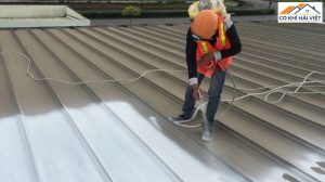 sơn chống nóng mái tôn