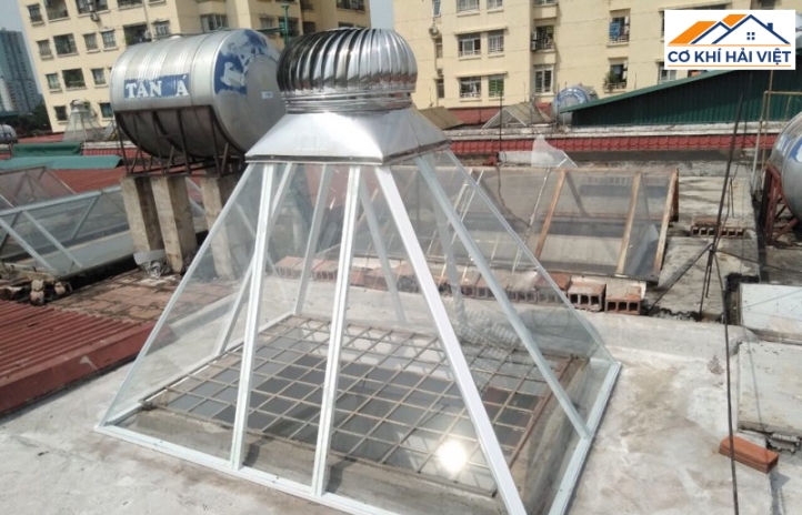 Tìm hiểu về quả cầu thông gió mái tôn