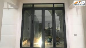 Cửa sắt giả nhôm Xingfa