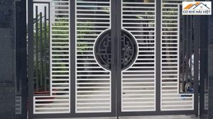 Mẫu cửa sắt sơn tĩnh điện đẹp