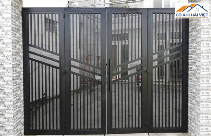 Mẫu làm từ sắt hộp chất lượng cao, kết hợp phụ kiện hiện đại, hướng đến sự tiện nghi và đẳng cấp