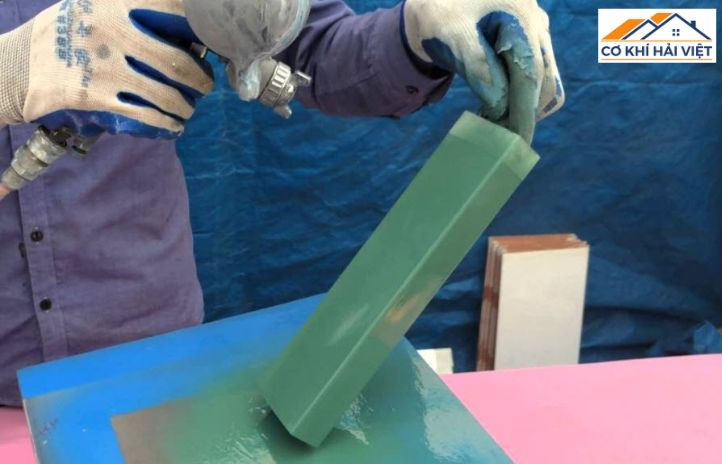 Bộ sơn cửa sắt epoxy 2 thành phần chống rỉ sét cao cấp