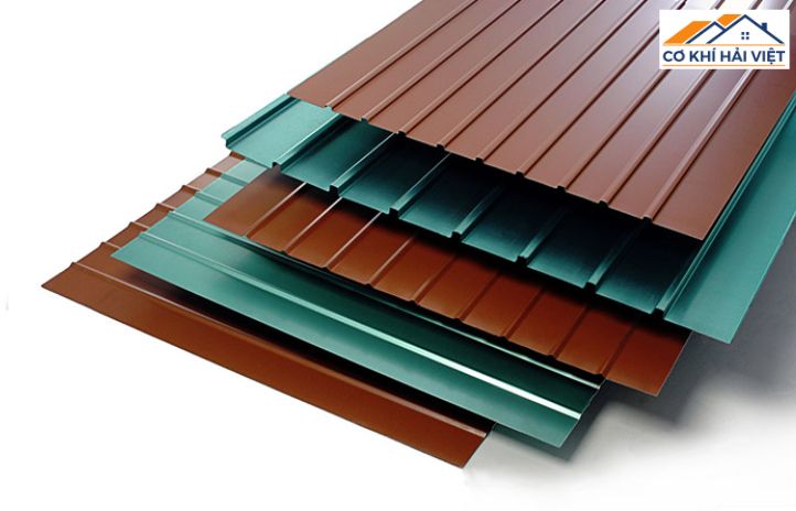 Bề mặt của tấm tôn lạnh chống nóng