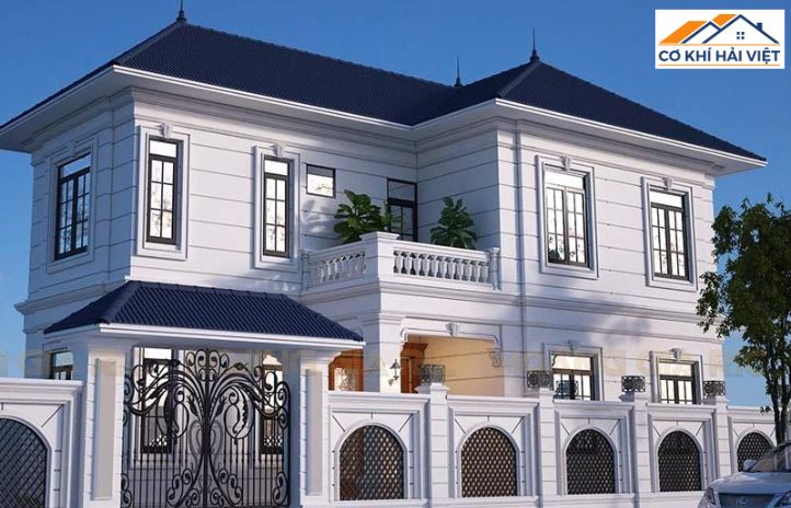 Sự kết hợp kinh điển không bao giờ lỗi mốt, nơi sự thanh lịch của màu trắng tôn vinh trọn vẹn nét vững chãi của sắc xám ghi