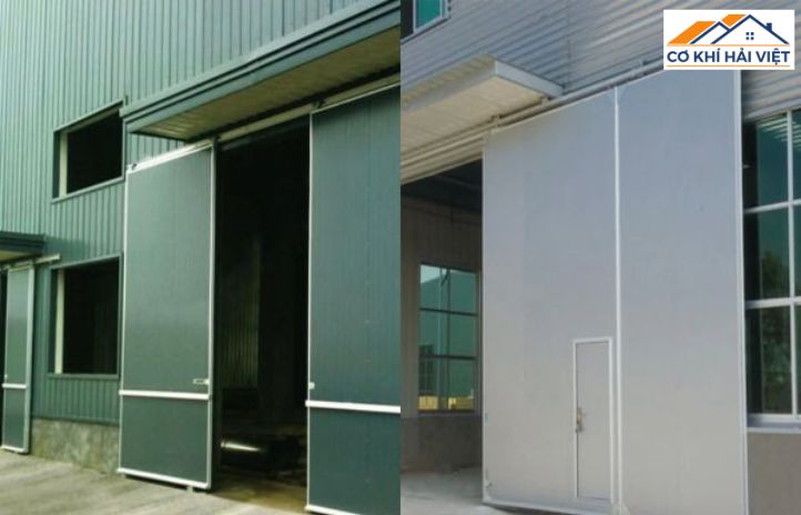 Từ nhà ở đến nhà xưởng, cửa sắt pano tôn là giải pháp linh hoạt, đáp ứng mọi nhu cầu về an ninh và chi phí