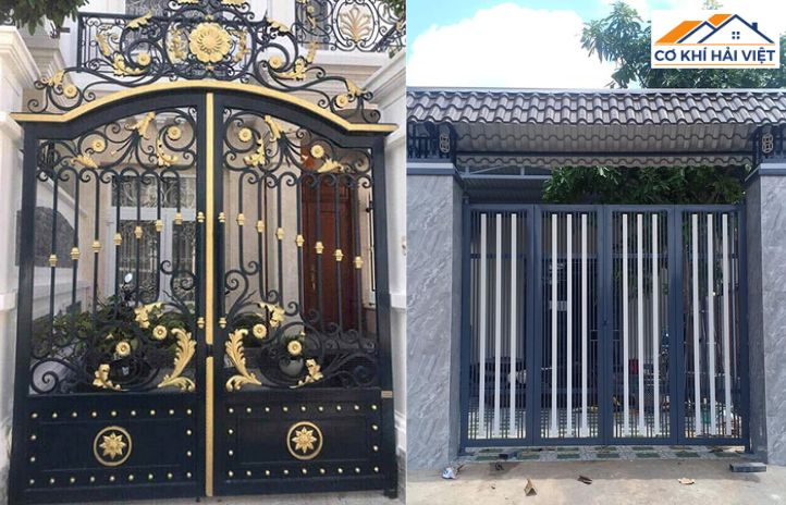 Từ cổ điển đến hiện đại, sắt là vật liệu có thể biến hóa thành vô vàn kiểu dáng, đáp ứng mọi gu thẩm mỹ của gia chủ