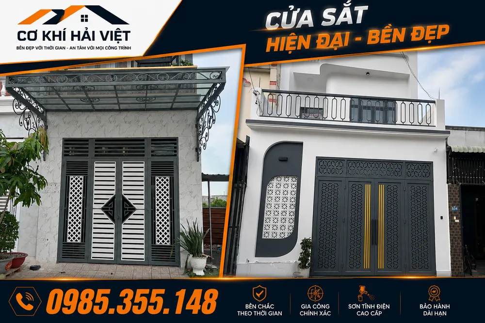 Công trình được Cơ Khí Hải Việt hoàn thiện tại TP Ninh Bình
