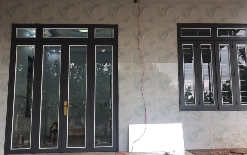 Công trình hoàn thành cửa sắt 4 cánh của Cơ Khí Hải Việt tại Hoa Lư