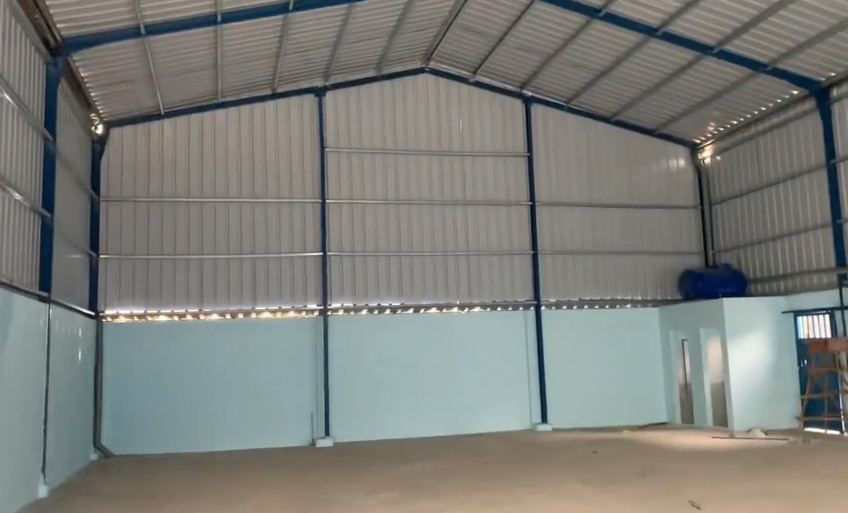 Mái xưởng may, xã Khánh Dương, Yên Mô