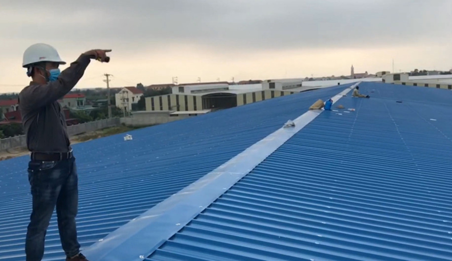 Cơ Khí Hải Việt thi công mái tôn nhà xưởng trên khắp tỉnh Ninh Bình